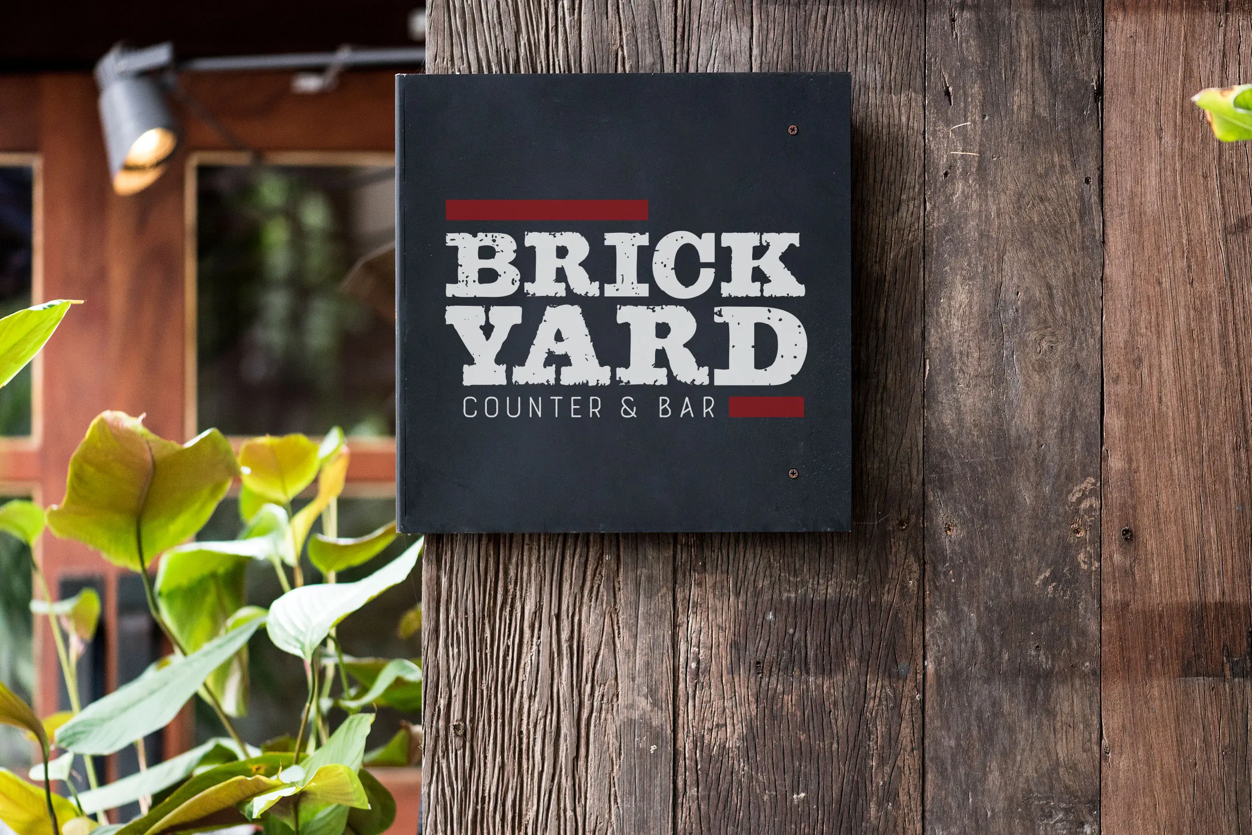 Brickyard exterior logo signage