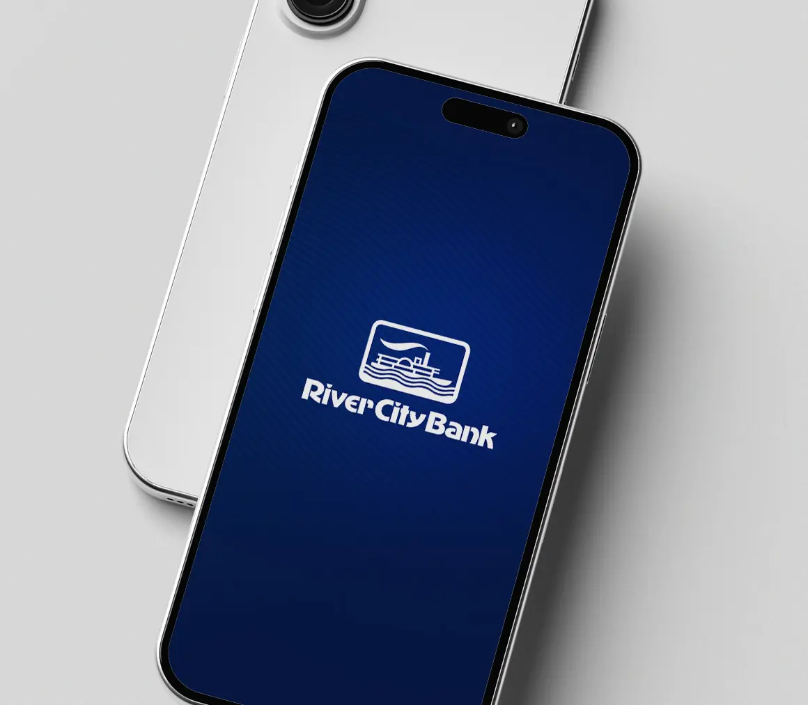 River City Bank App design