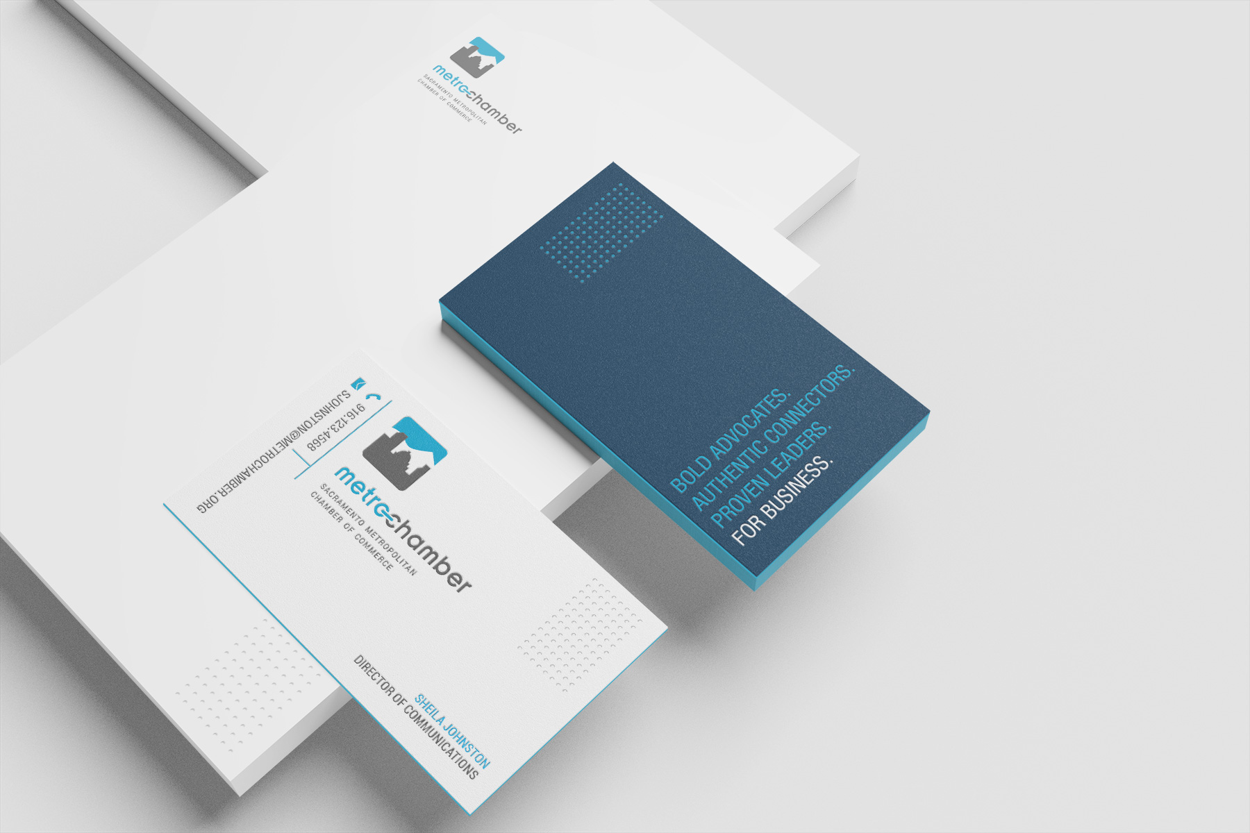 Sacramento Chamber of Commerce print system design