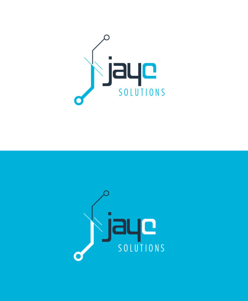 Jayc Solutions logo design