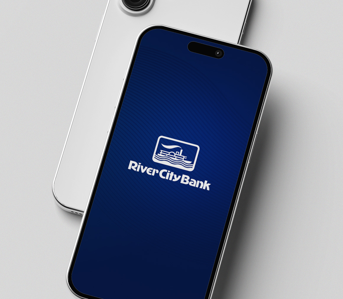 River City Bank App design